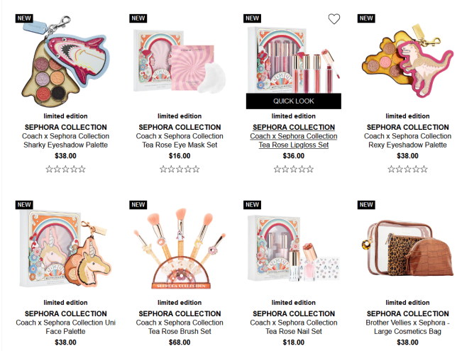 coach x SEPHORA COLLECTION Sephora icangwp