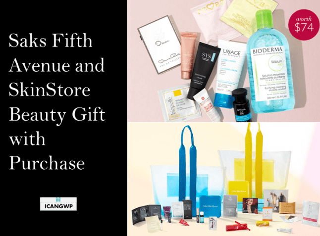 saks fifth avenue gift with purchase 29pc w 150 icangwp beauty blog feb 2021