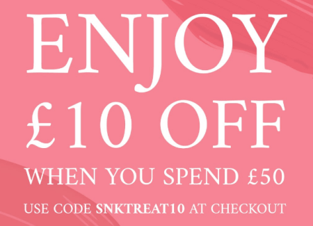 space nk We miss you take £10 off your next shop