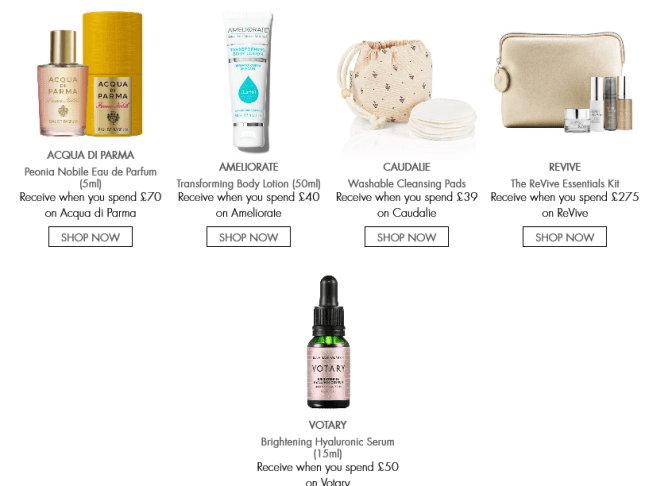 2021-03-16 Offers and Gifts with Purchase Space NK icangwp