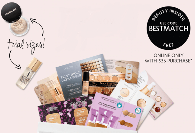 2021-03-19 Beauty Sample Bag Sephora icangwp