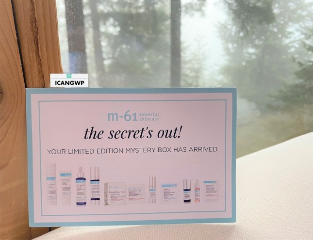 bluemercury m-61 limited edition beauty box review by icangwp blog