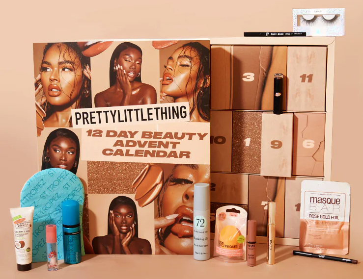 prettylittlething beauty advent calendar 2021 12 icangwp
