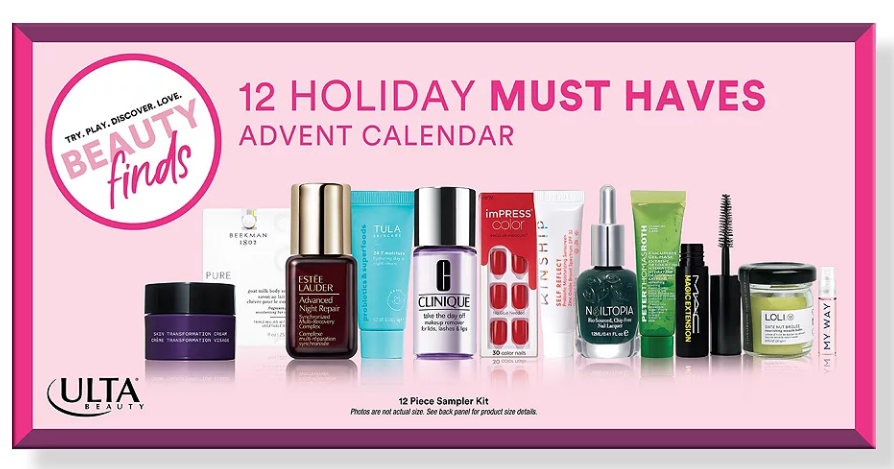 Ulta advent calendar 2021 Beauty Finds by ULTA Beauty 12 Holiday Must Haves Advent Calendar Ulta Beauty icangwp