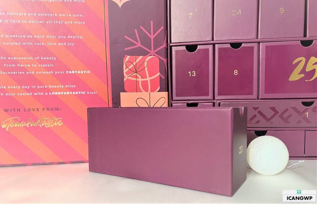 lookfantastic advent calendar 2021 unboxing icangwp blog
