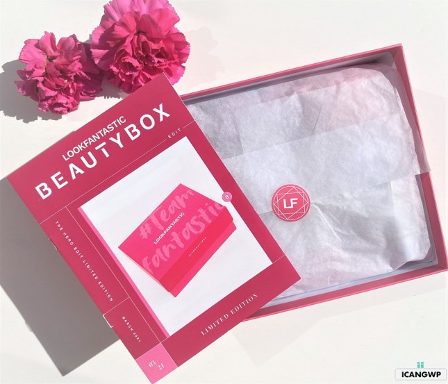 lookfantastic Clean Hero Edit unboxing icangwp blog