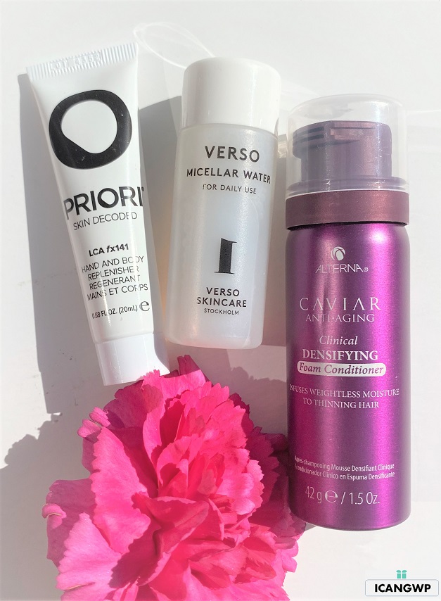 lookfantastic limited edition beauty box 2021 unboxed icangwp blog verso caviar