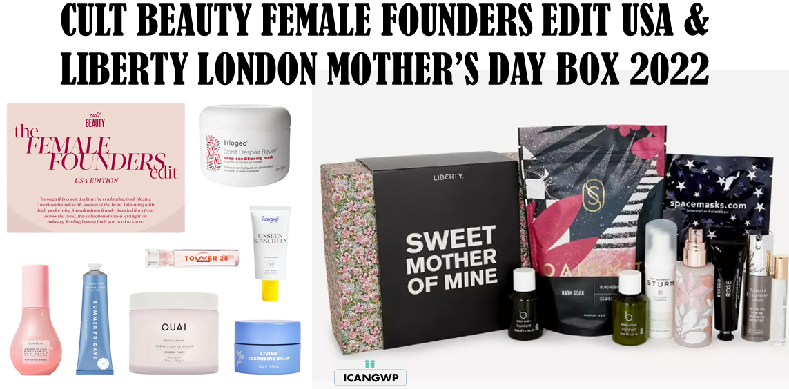 CULT BEAUTY BOX FEMALE FOUNDERS USA ICANGWP