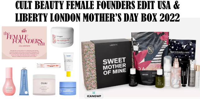 CULT BEAUTY BOX FEMALE FOUNDERS USA ICANGWP