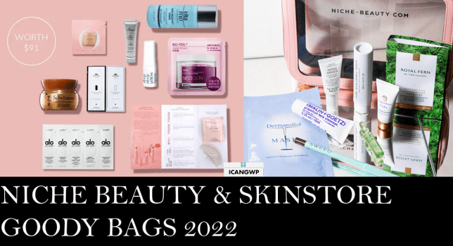 NICHE BEAUTY GOODY BAG 2022 ICANGWP