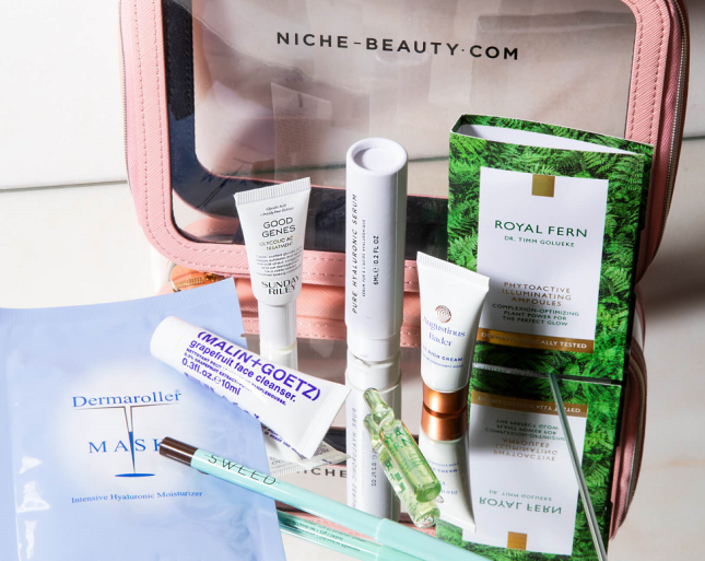 niche beauty goody bag february 2022 icangwp winter 2