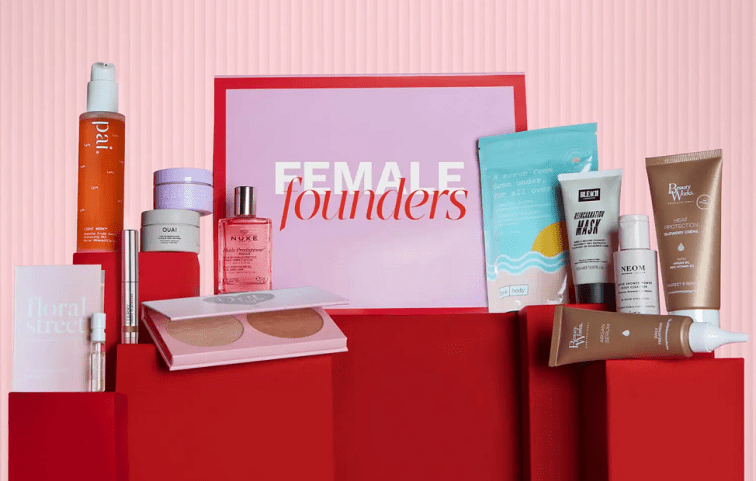 lookfantastic female founders beauty box 2022 icangwp