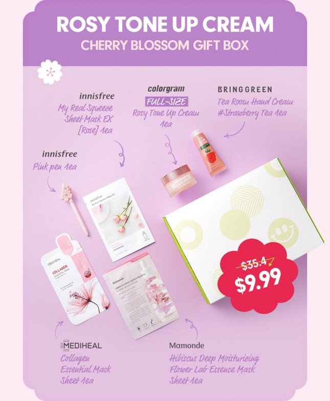 olive young korean beauty box icangwp march 2022