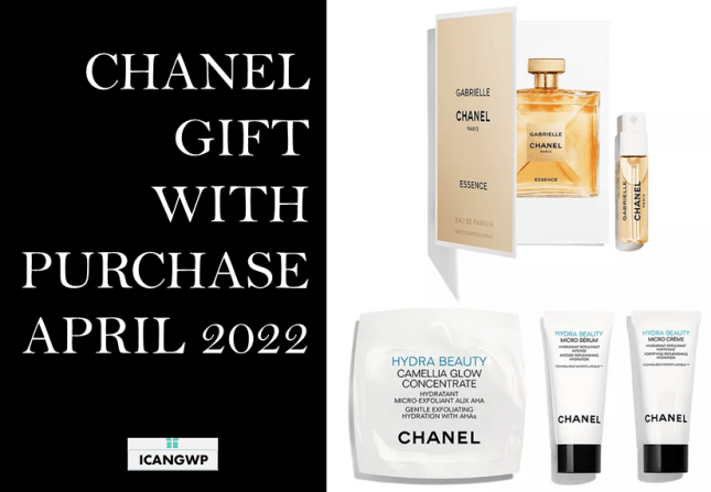 CHANEL GIFT WIHT PURCHASE 2022 ICANGWP
