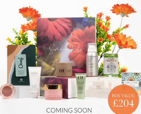 cohorted summer feels limited edition beauty box
