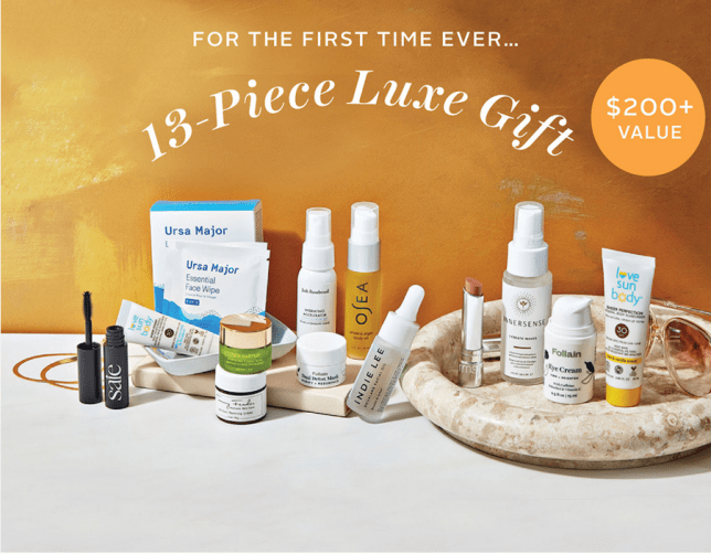 follain 13-Piece Luxe Gift icangwp