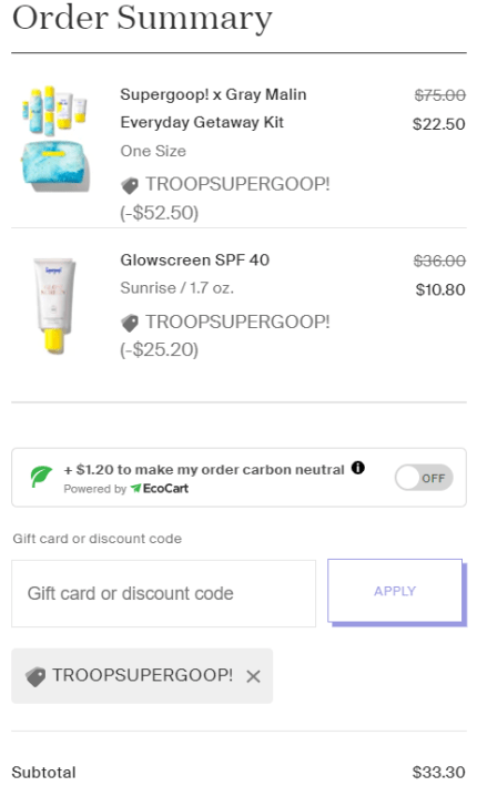 supergoop sale