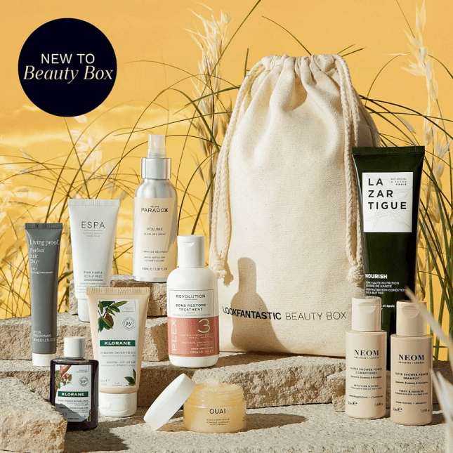 lookfantastic haircare beauty box icangwp