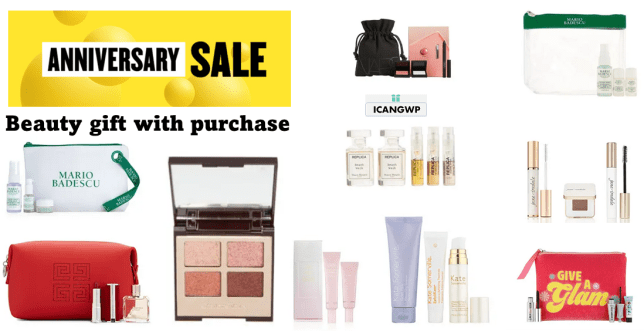 nordstrom anniversary sale beauty gift with purchase icangwp