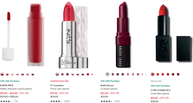 Screenshot 2022-07-29 at 10-22-46 Lipstick Lip Gloss &amp; Lip Liner Nordstrom