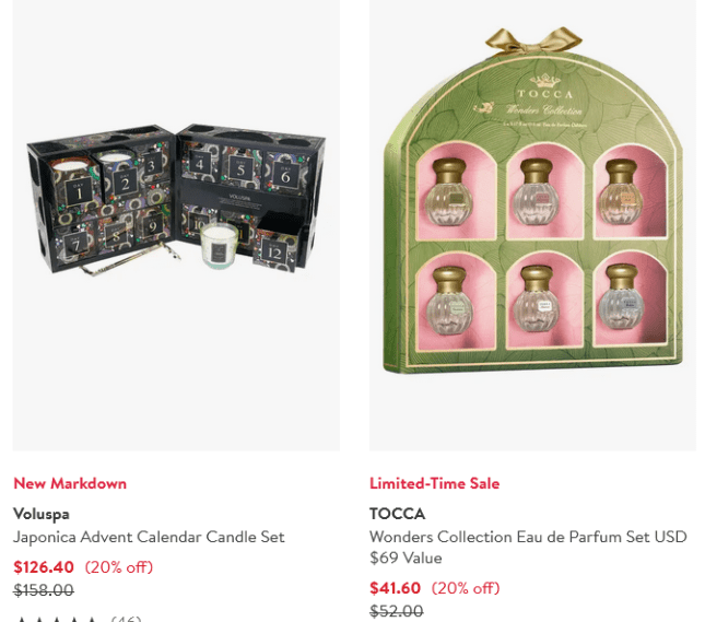 Screenshot 2022-11-25 at 14-37-09 advent calendar Nordstrom