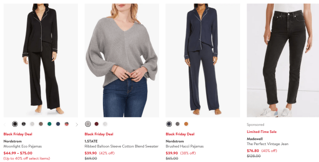 Screenshot 2022-11-25 at 14-37-56 Women's Clothing Sale &amp; Clearance Nordstrom