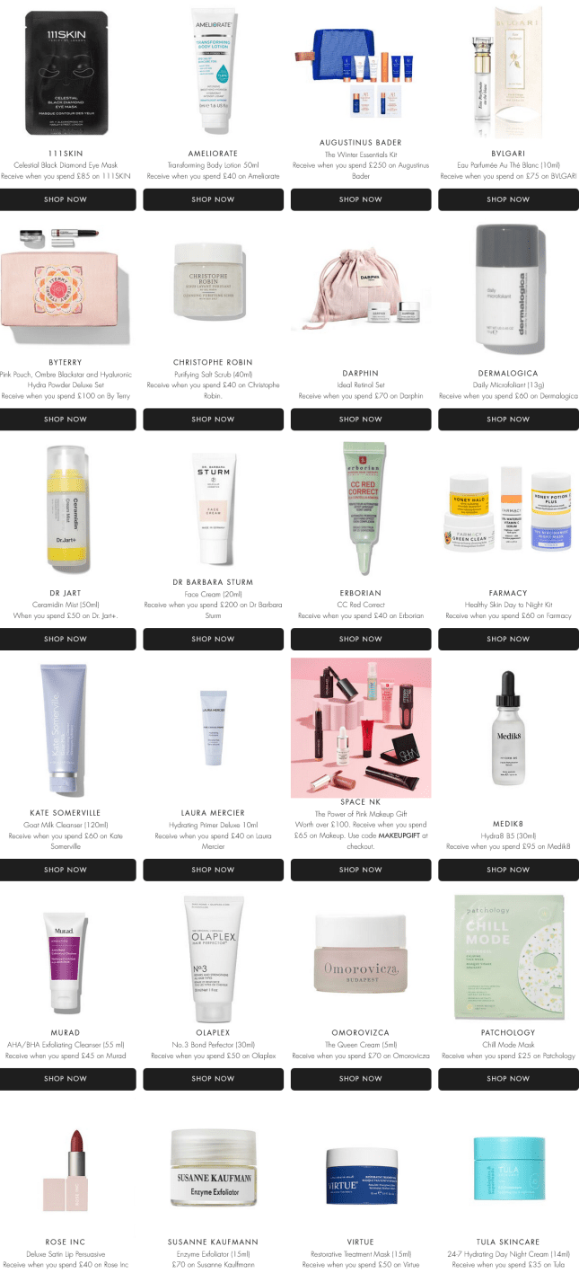 space nk uk Offers and Promotions icangwp