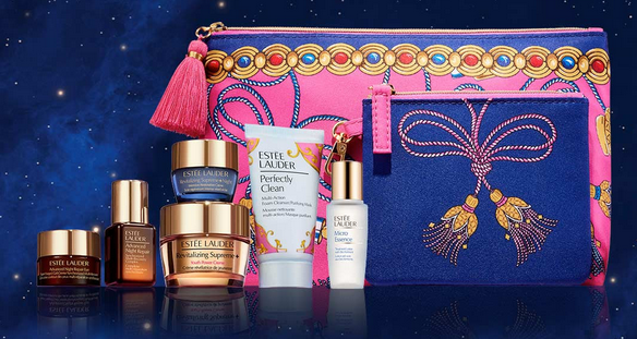 estee lauder free 8-Piece Skincare Gift with your purchase icangwp
