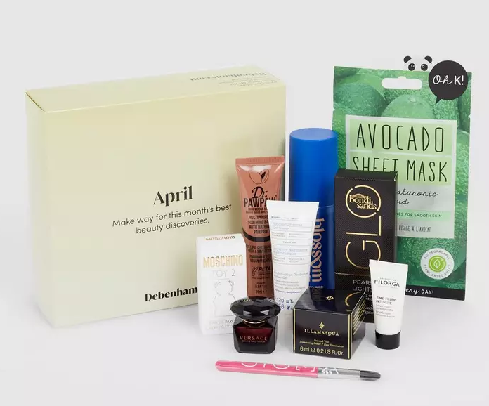 Screenshot 2023-03-26 at 16-58-59 Debenhams April Beauty Box (Worth £158) Debenhams