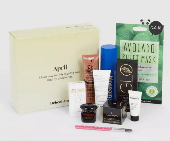 Screenshot 2023-03-26 at 16-58-59 Debenhams April Beauty Box (Worth £158) Debenhams