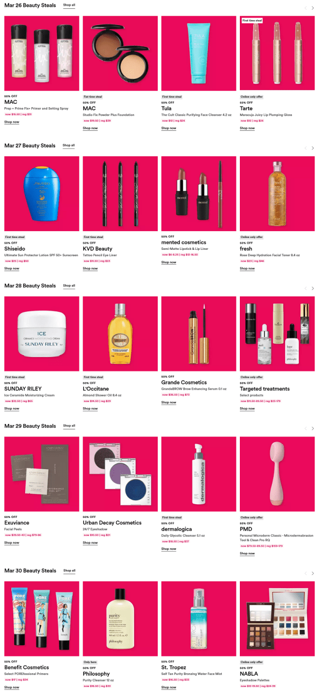 ulta 21 Days of Beauty Spring 2023 full spoilers icangwp 26 30