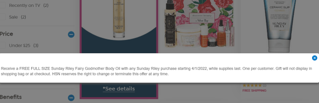 hsn Sunday Riley HSN