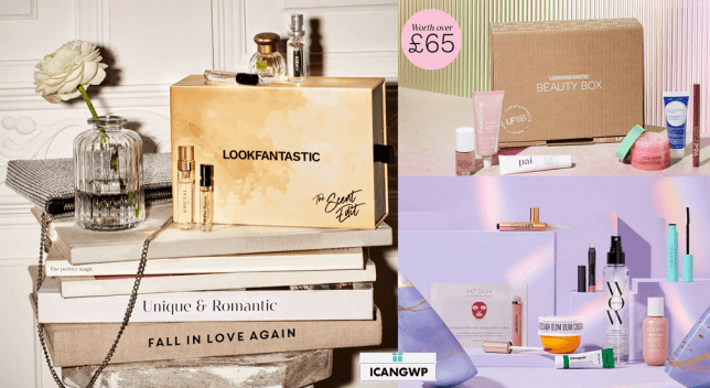 lookfantastic scent box 2023 icangwp beauty blob