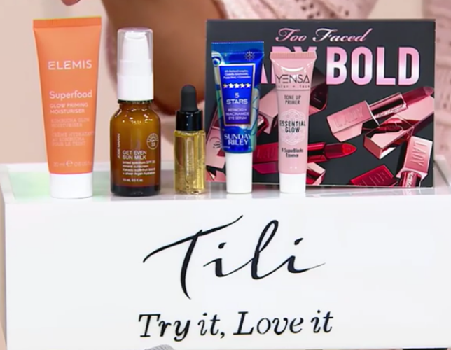 Screenshot 2023-04-28 at 09-47-43 TILI Try It Love It 10-Piece Spring Lifestyle Sample Box - QVC.com