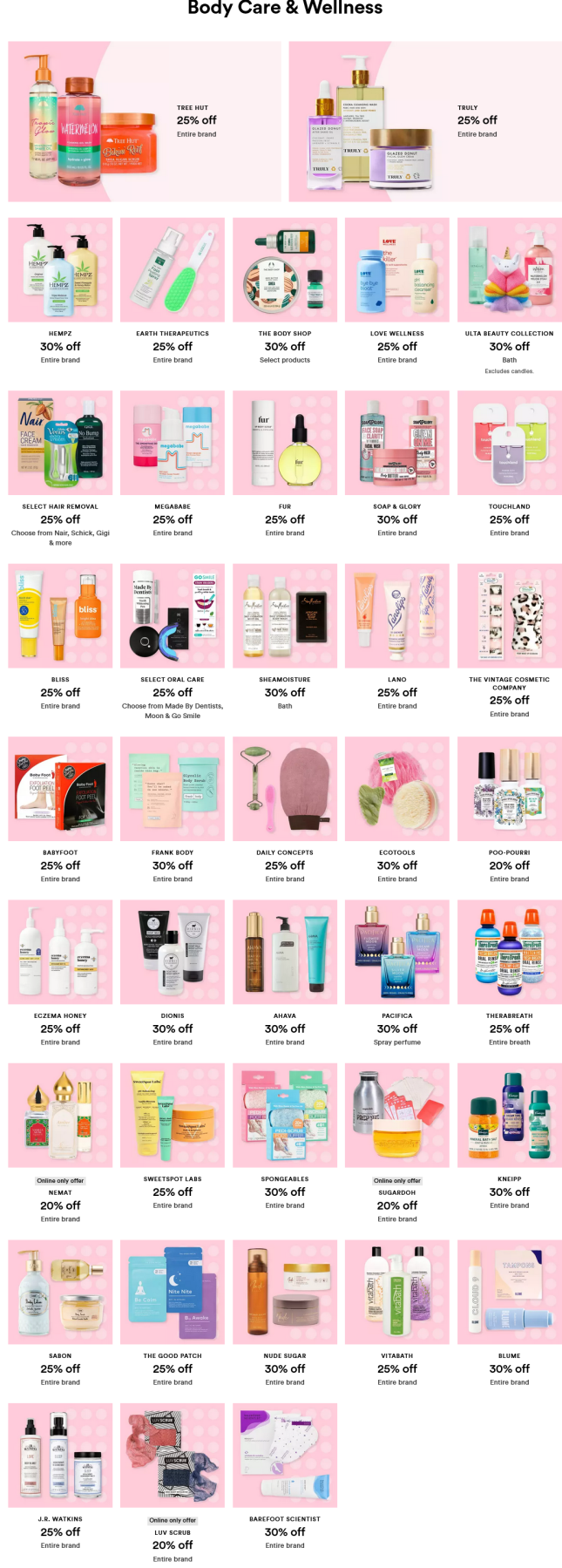 Spring Haul Sale Event Ulta Beauty april 6 -1 15 2023 icangwp 4