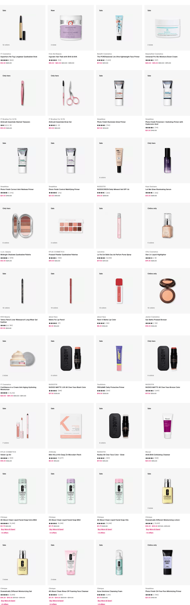 Ulta Beauty 21 days of beauty event extended icangwp 2