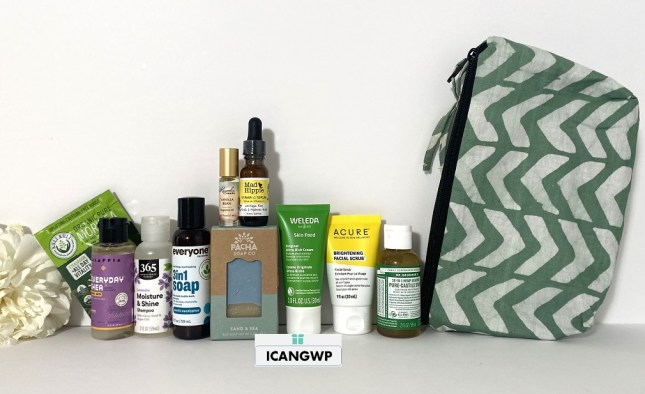 whole foods beauty bag 2023 unboxing icangwp blog