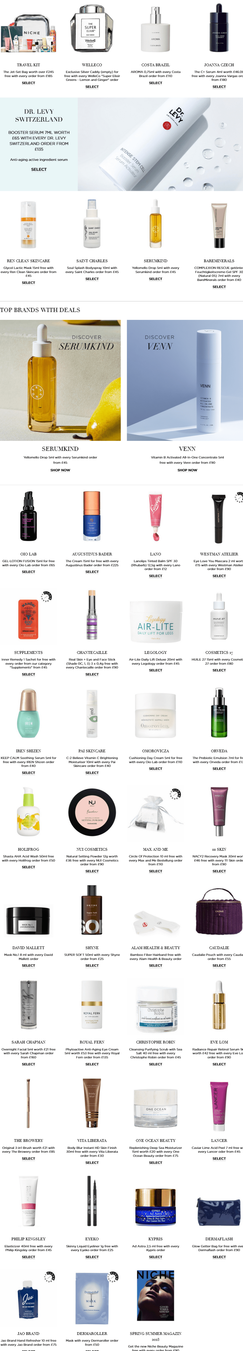 niche beauty gift with purchase may 2023 icangwp blog