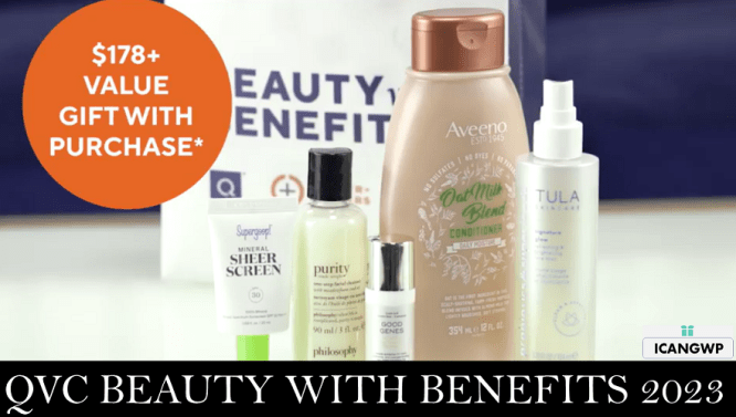 QVC BEAUTY WITH BENEFITS 2023 ICANGWP
