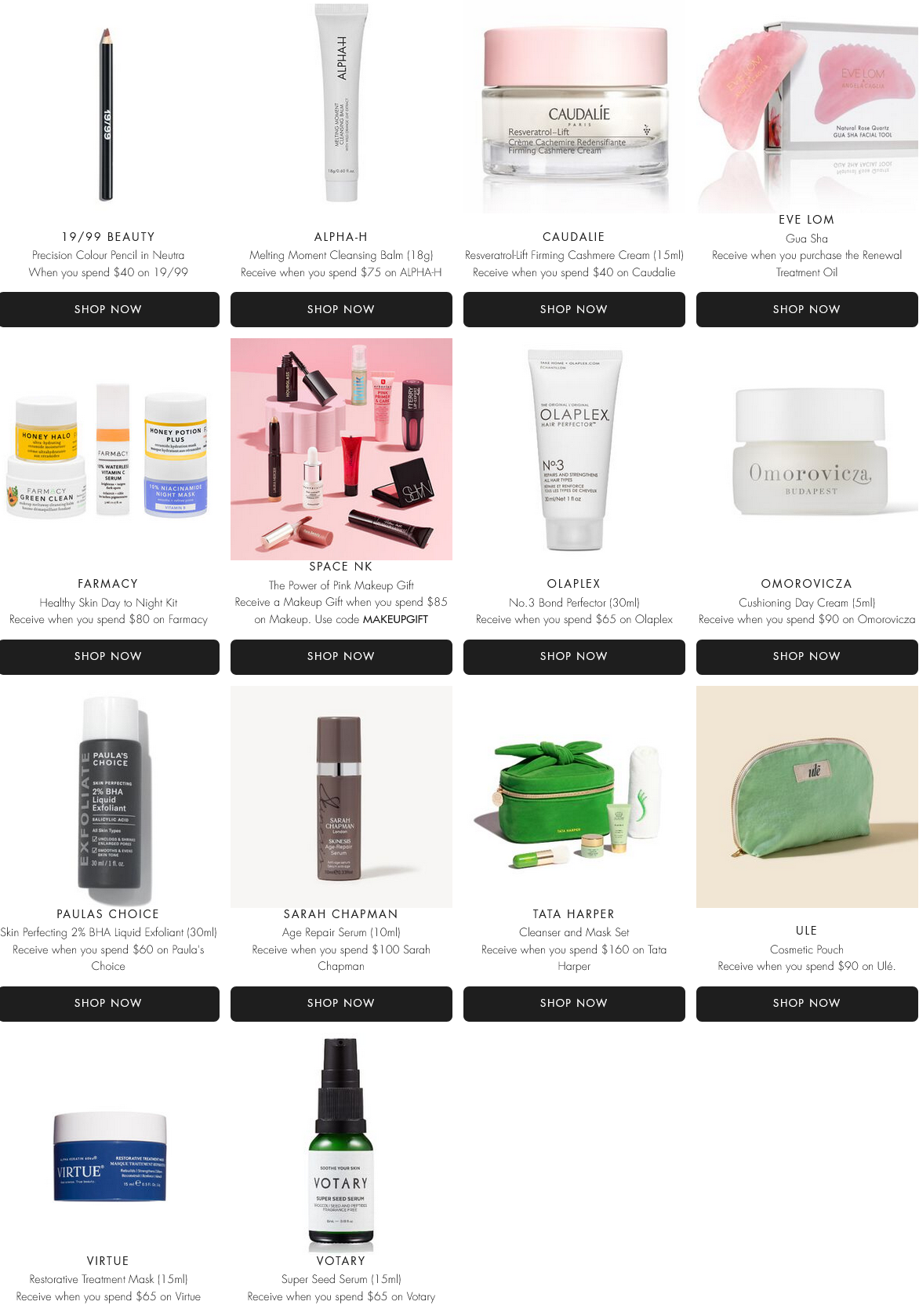 space nk brand gift with purchase us icangwp blog