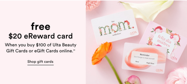 ulta mother's day egift card