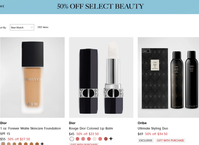 Screenshot 2023-07-21 at 09-05-51 50_ off Beauty Sale! at Neiman Marcus