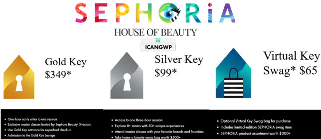 sephora sephoria swag bag 2023 date price brands icangwp