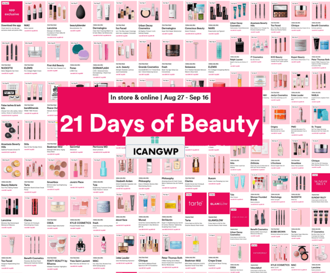 ulta 21 days of beauty event fall 2023 catalog icangwp