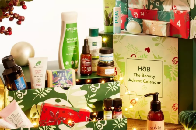 Holland &amp; Barrett Beauty Advent Calendar 2023 icangwp