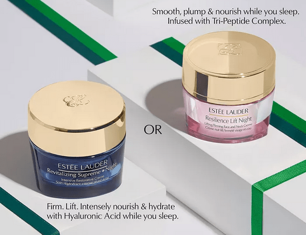 Screenshot 2023-09-05 at 14-29-24 Estée Lauder APP ONLY! Spend $135 Get Even More! (Up to a $310 Value!) Choose a FREE Full-Size Night Creme with any $135 Estée Lauder purchase. - Macy's