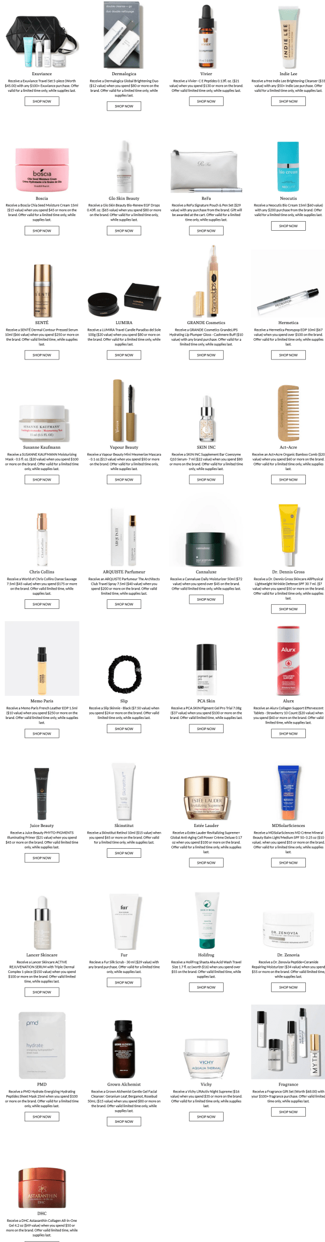 Dermstore free gift with purchase icangwp