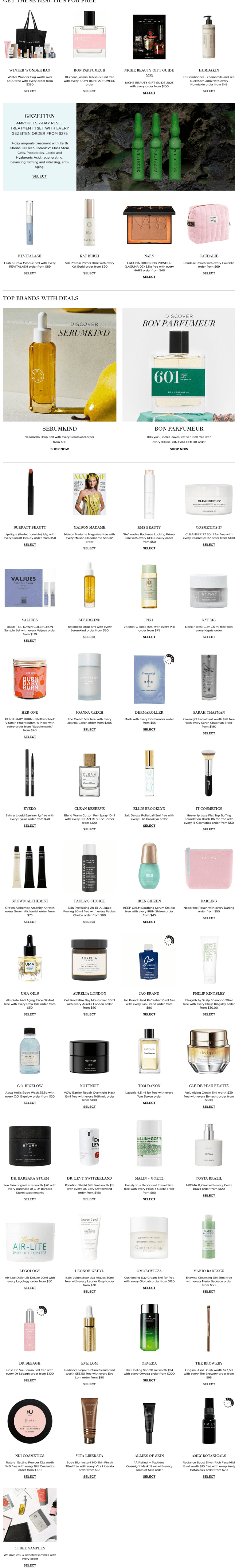 Niche Beauty goody bag icangwp blog 1