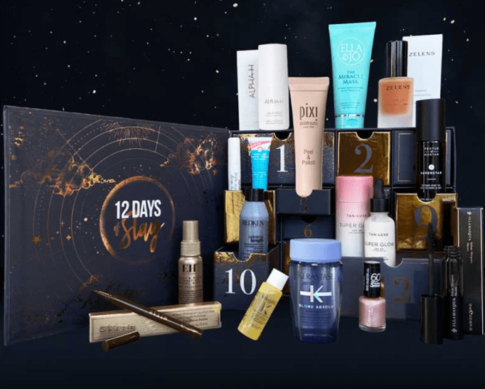 Screenshot 2023-11-09 at 07-27-48 Title Cloud 10 Beauty 12 Days of Slay Gift Set - Advent Calender