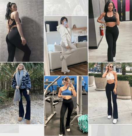 Screenshot 2023-11-19 at 10-52-28 Amazon.com Sunzel Flare Leggings Crossover Yoga Pants with Tummy Control High-Waisted and Wide Leg Clothing Shoes &amp; Jewelry